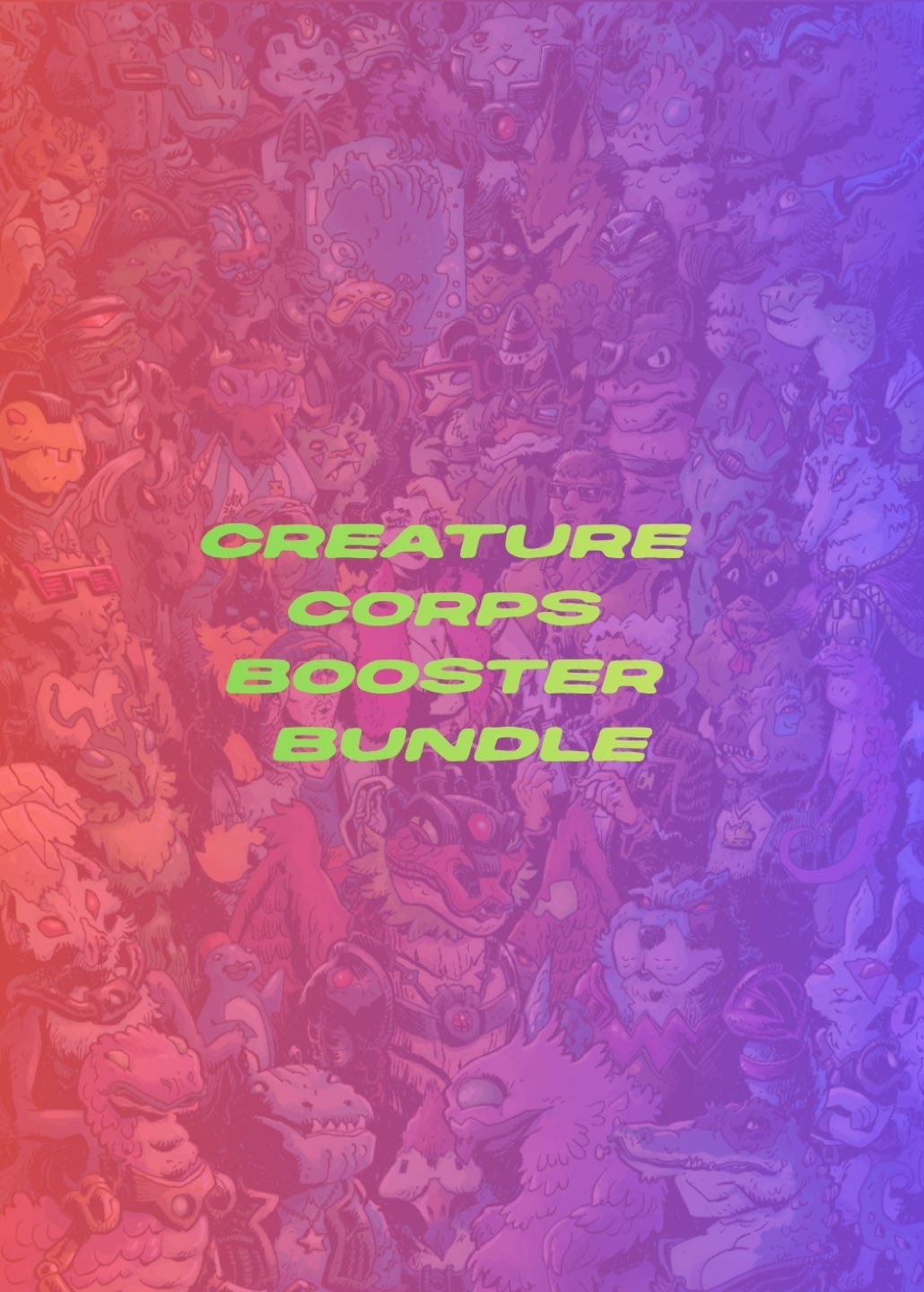 CREATURE CORPS #1 CVR B JOK BOOSTER BUNDLE VAR