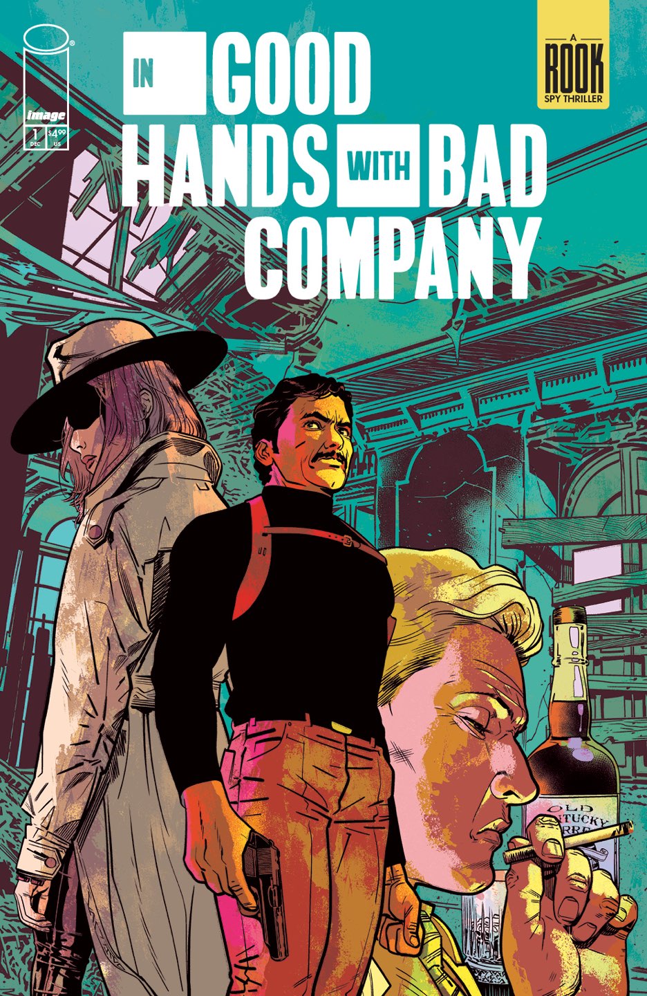 IN GOOD HANDS WITH BAD COMPANY #1 (ONE SHOT) CVR B JOSH HOOD & JASON WORDIE VAR