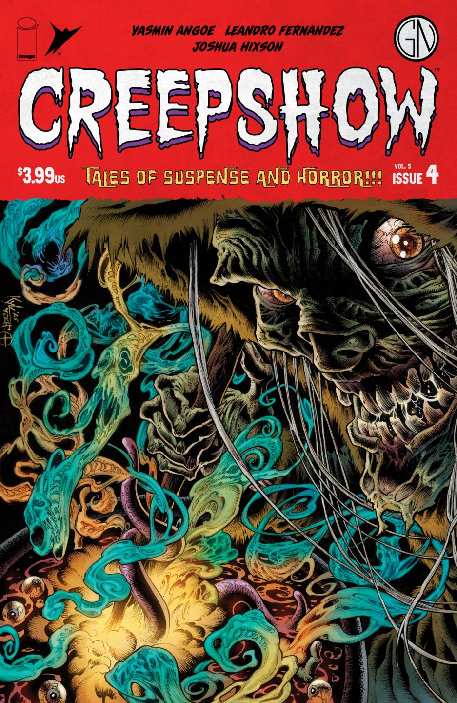 CREEPSHOW VOL 05 #4 (OF 5) CVR A KYLE HOTZ & DAN BROWN