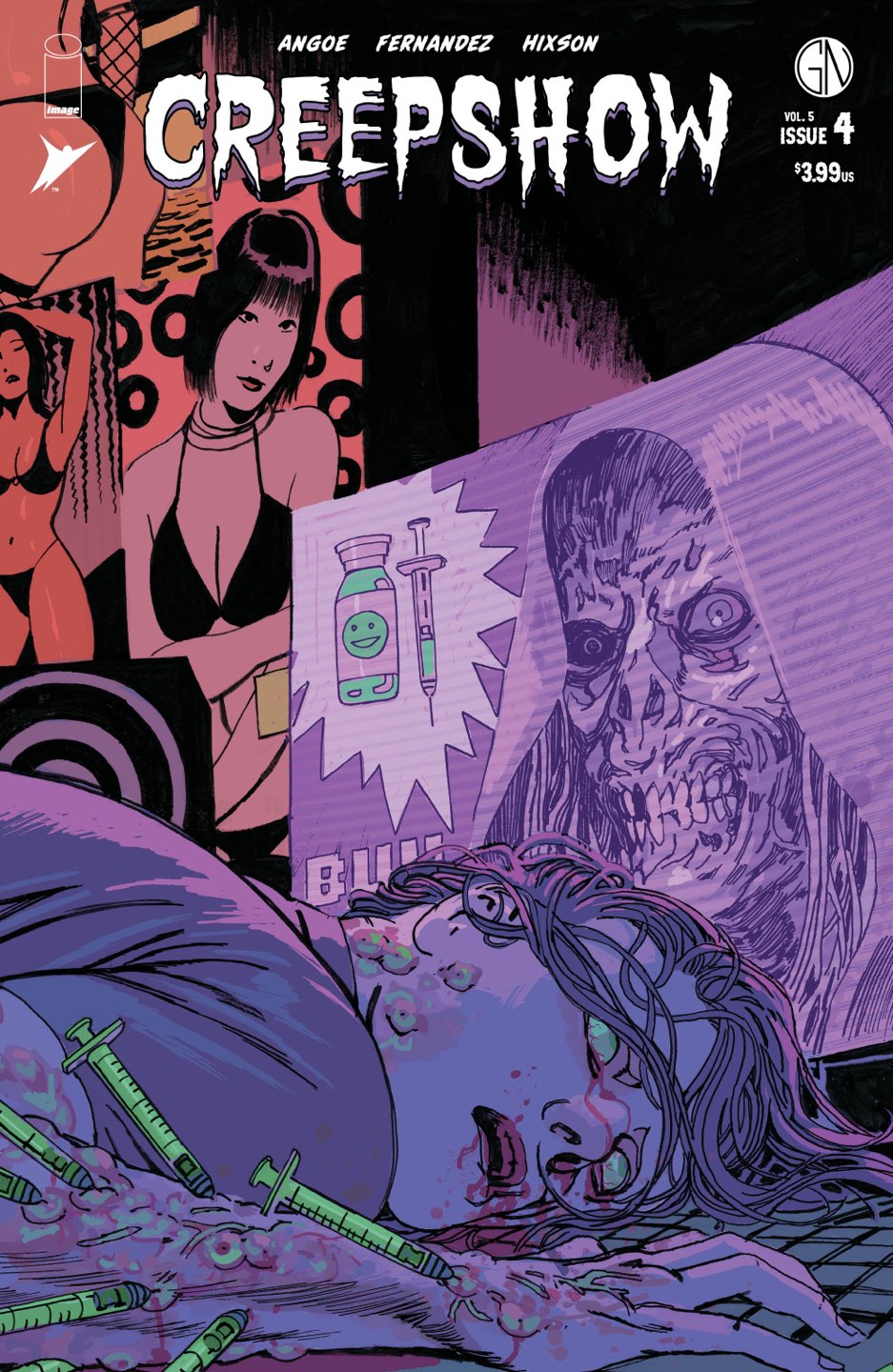 CREEPSHOW VOL 05 #4 (OF 5) CVR B JOSHUA HIXSON VAR