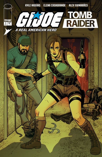 GI JOE A REAL AMERICAN HERO TOMB RAIDER #3 (OF 5) CVR A ELENA CASAGRANDE & ALEX GUIMARAES