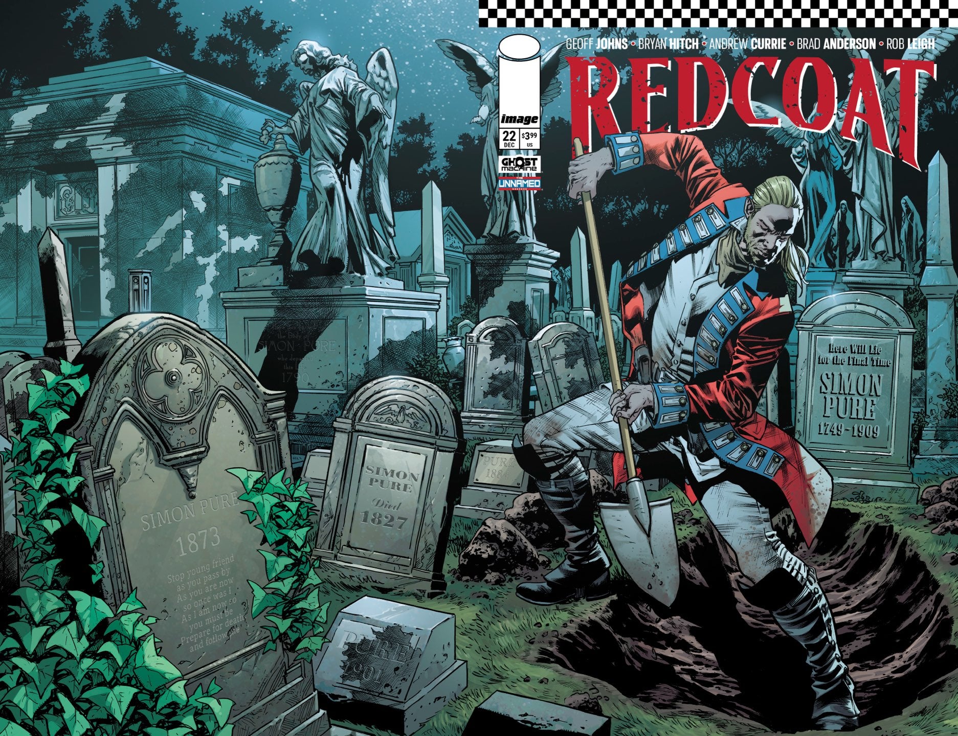 REDCOAT #22 CVR A BRYAN HITCH & BRAD ANDERSON