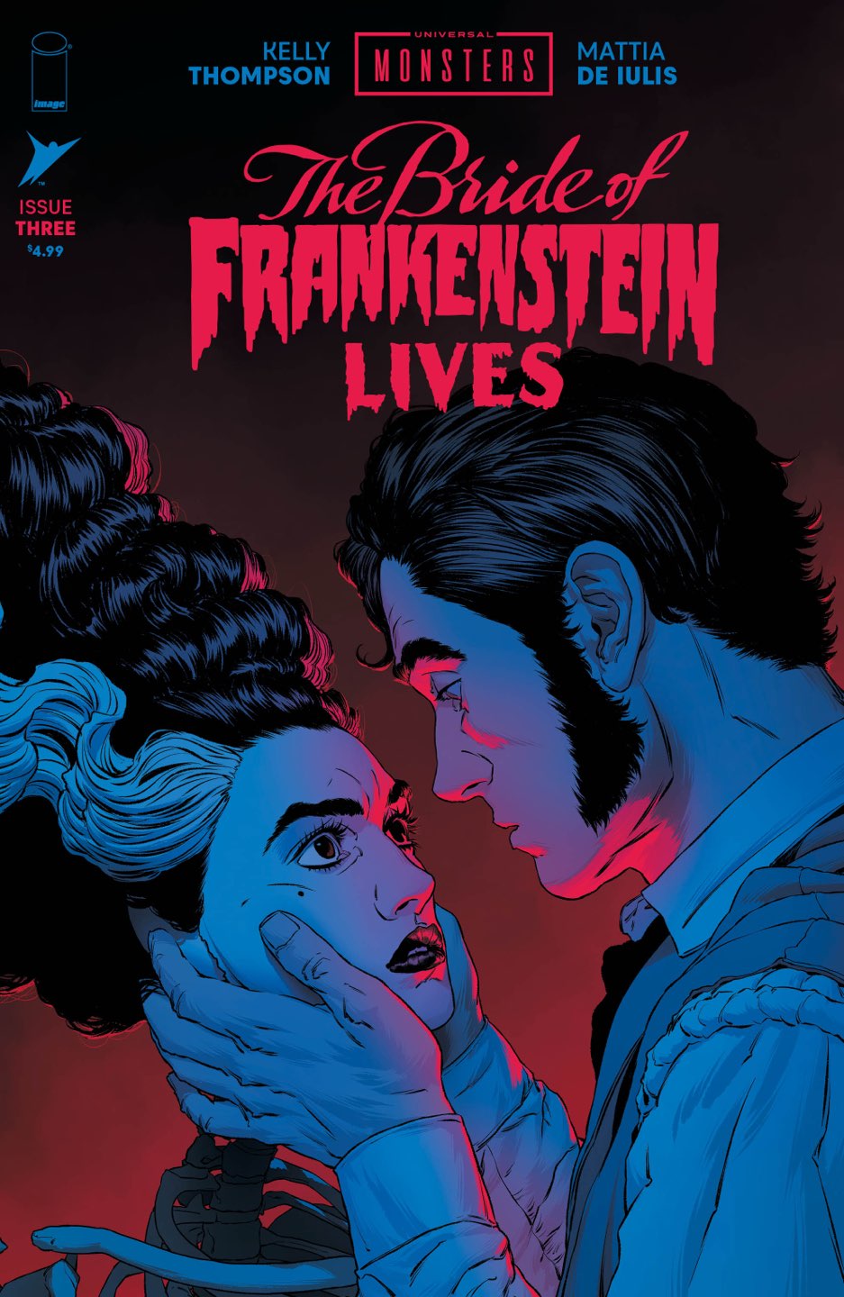 UNIVERSAL MONSTERS THE BRIDE OF FRANKENSTEIN LIVES #3 (OF 4) CVR A MATTIA DE IULIS