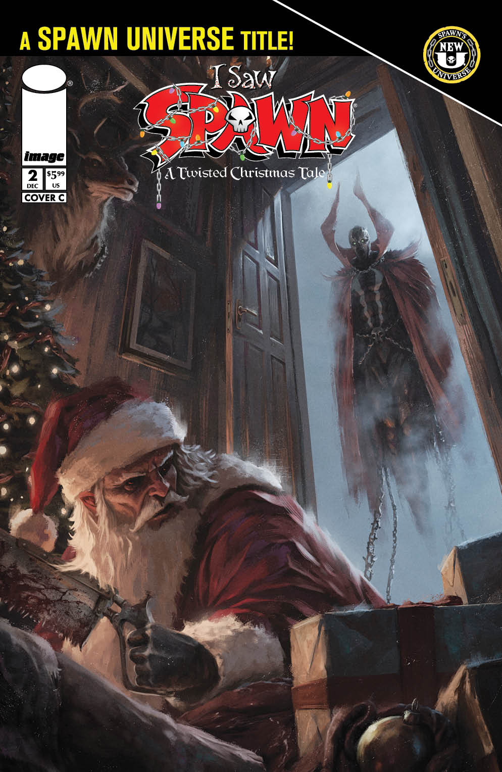 I SAW SPAWN (A TWISTED CHRISTMAS TALE) #2 (OF 2) CVR C DANNY INGRASSIA VAR