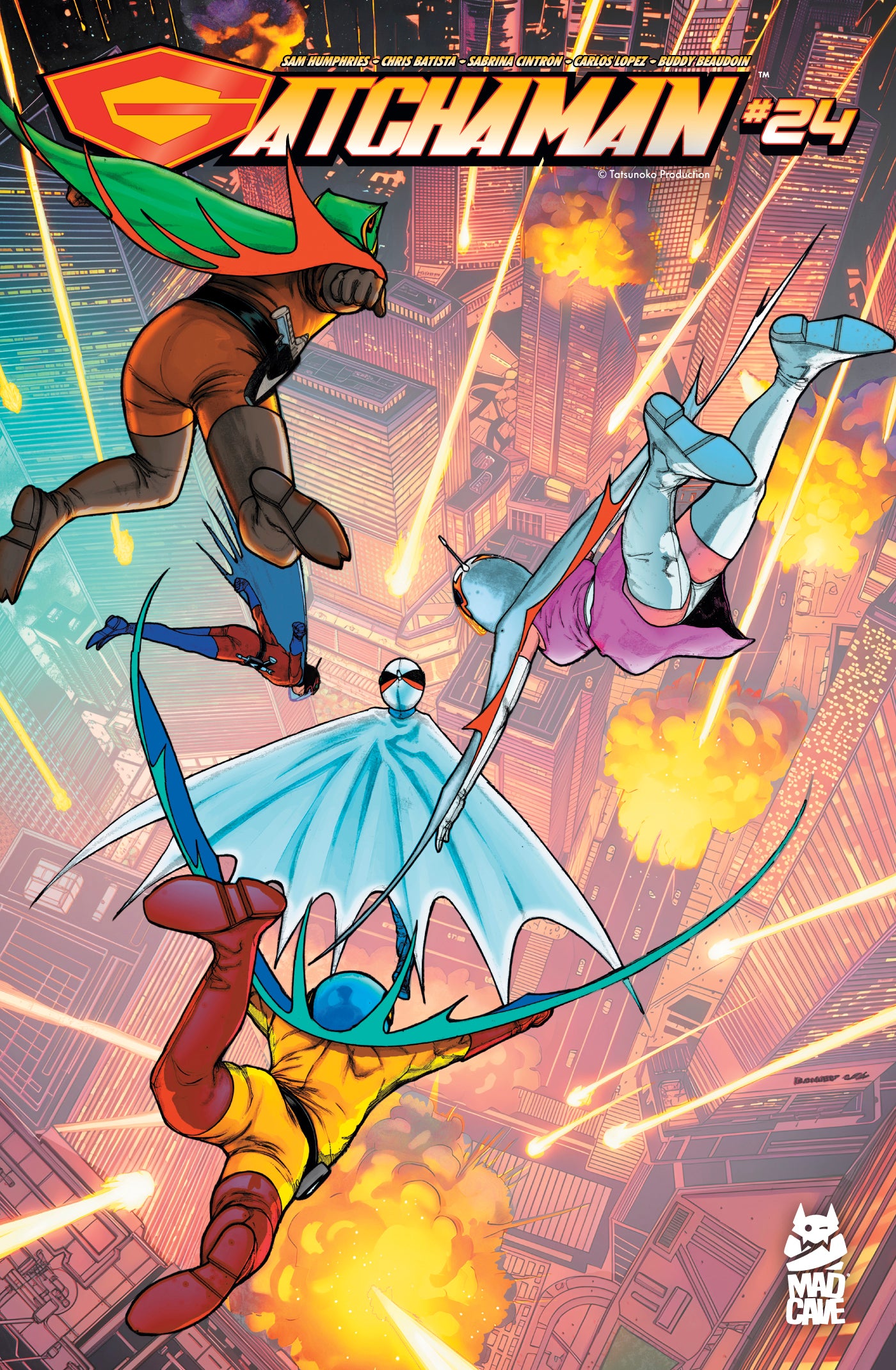 GATCHAMAN #24 CVR B ALEX SANCHEZ VAR