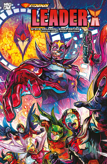 GATCHAMAN LEADER X (ONE-SHOT) CVR A VINCENZO RICCARDI