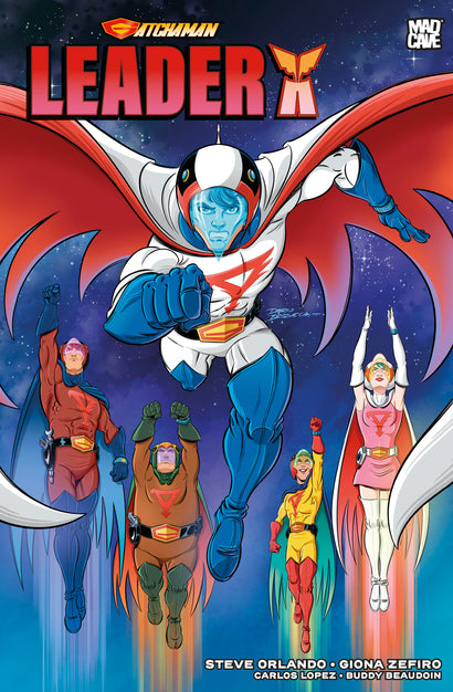 GATCHAMAN LEADER X (ONE-SHOT) CVR B DARIO BRIZUELA VAR