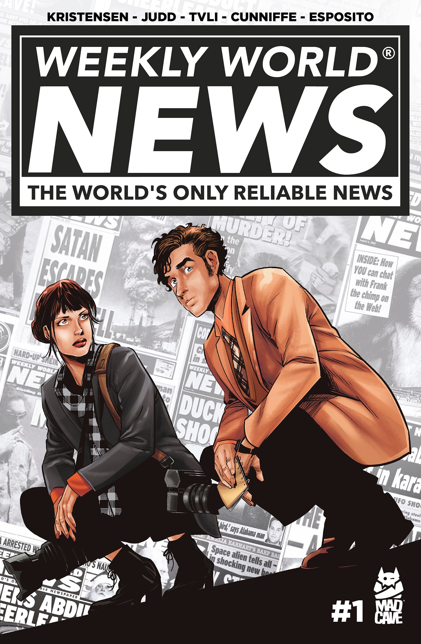 WEEKLY WORLD NEWS #1 (OF 6) CVR A MK PERKER