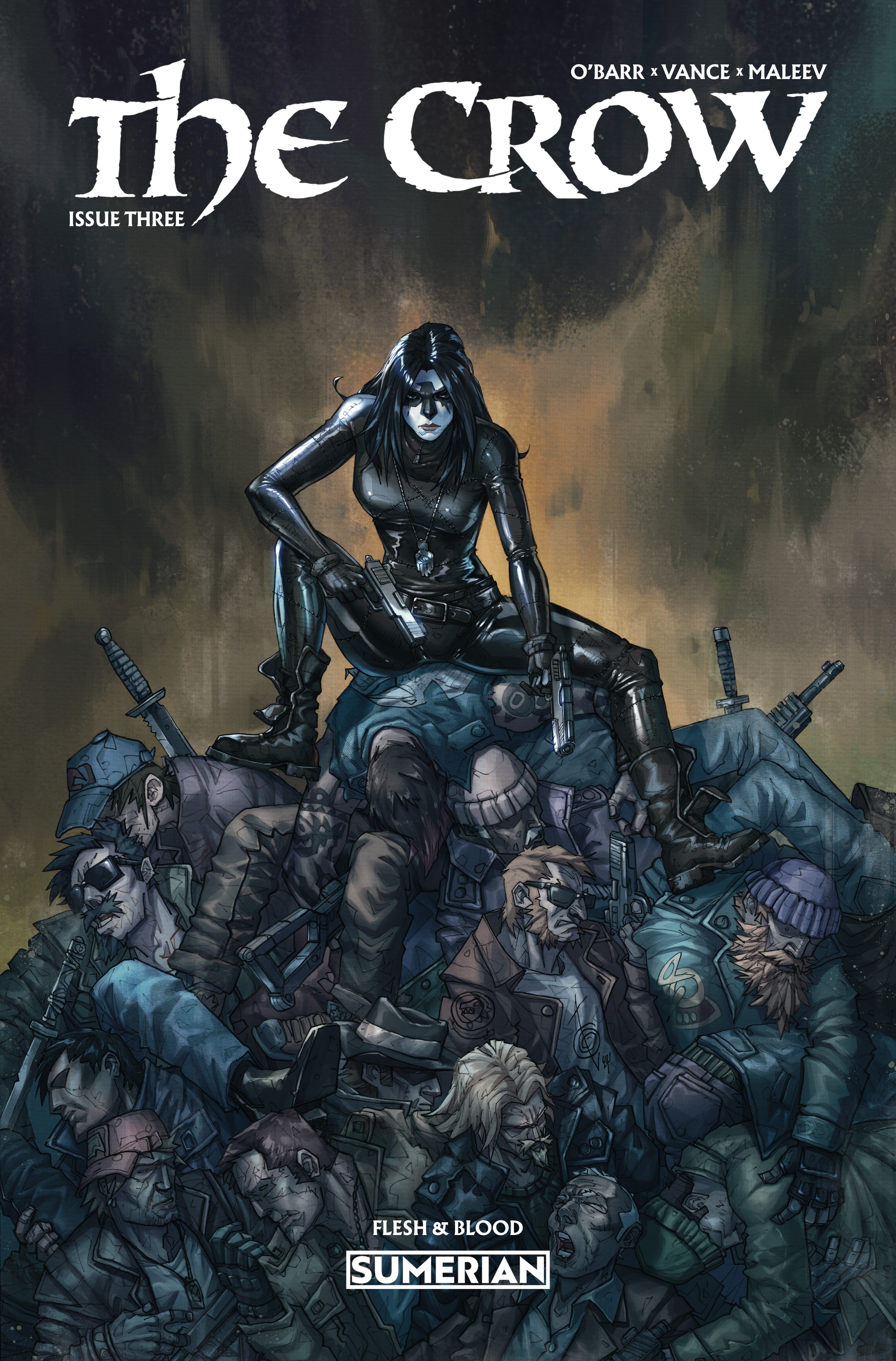 CROW FLESH AND BLOOD #3 CVR B ALAN QUAH VAR