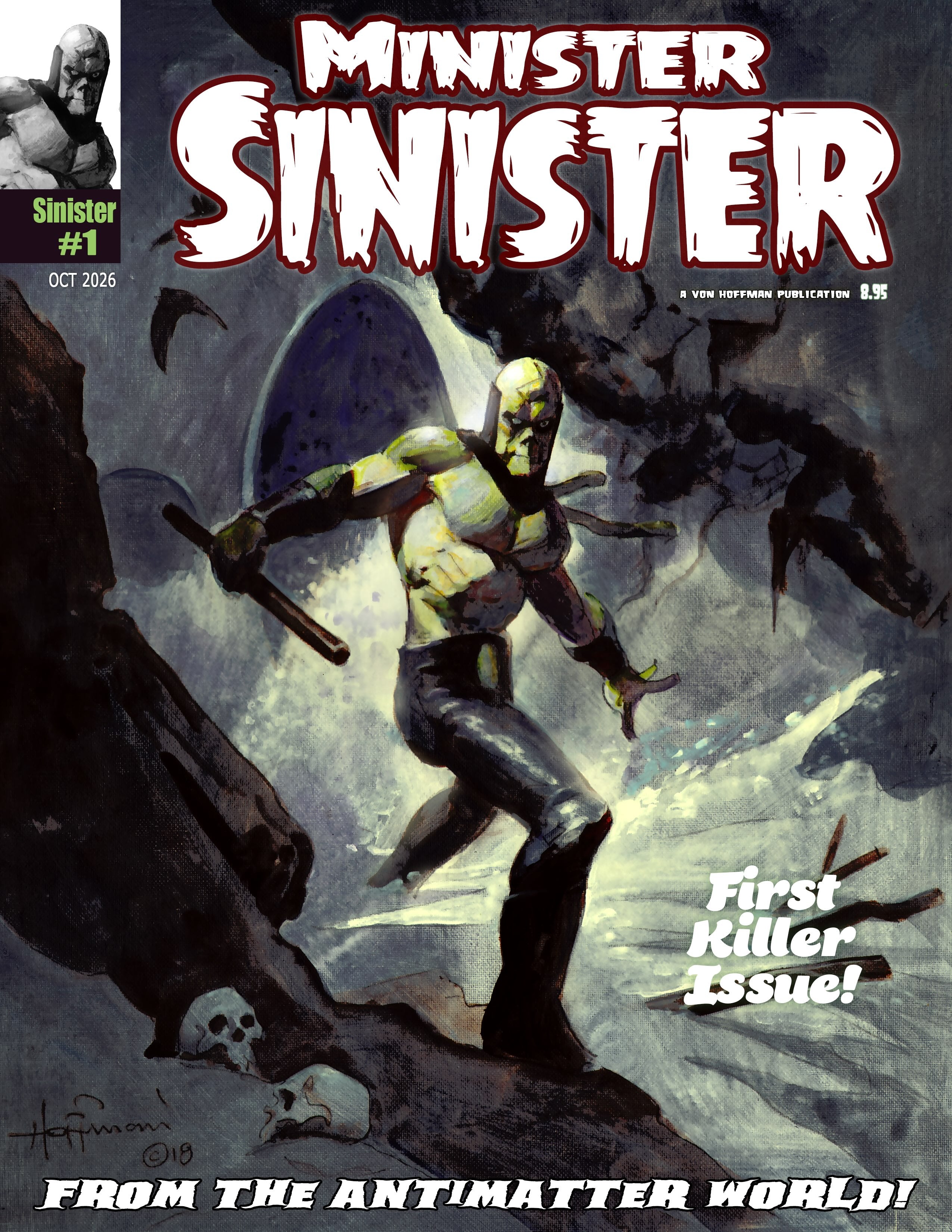MINISTER SINISTER MAGAZINE #1