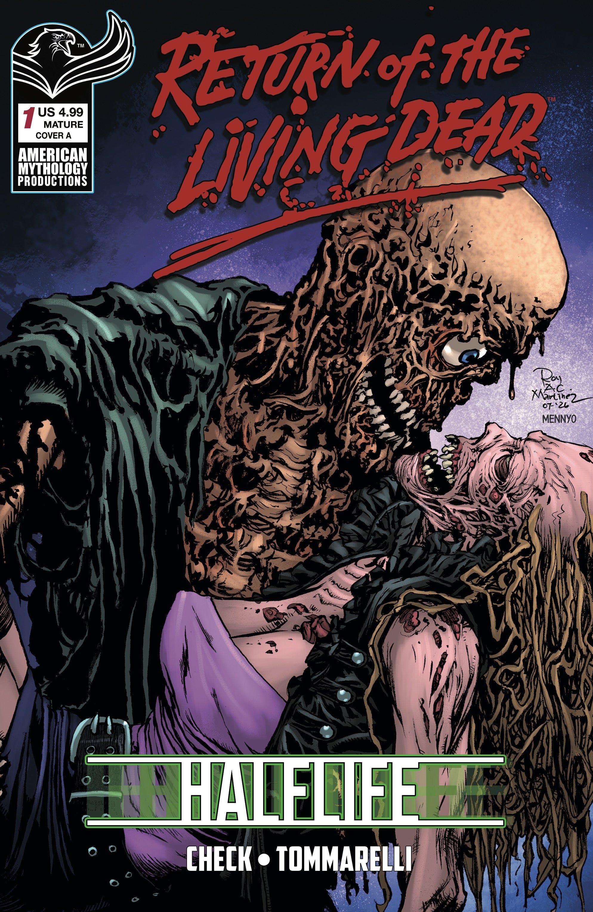 RETURN LIVING DEAD HALFLIFE #1 CVR A ROY ALLAN MARTINEZ