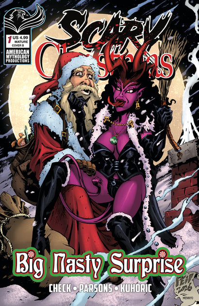 SCARY CHRISTMAS BIG NASTY SURPRISE #1 CVR B NEIL VOKES VAR