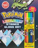 POKEMON LEGENDARY STAINED GLASS HC