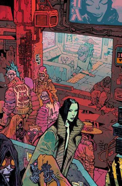 BLADE RUNNER TOKYO NEXUS DIE WITH HONOR #2 (OF 4) CVR D JAKUB REBELKA VIRGIN CARDSTOCK VAR 