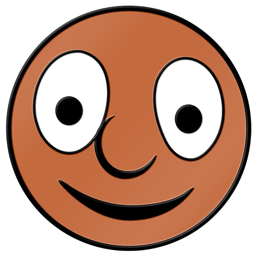 AARDMAN 50 MORPH FACE ENAMEL PIN BADGE