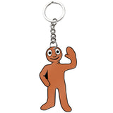 AARDMAN 50 MORPH HELLO ENAMEL KEYCHAIN