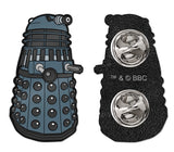 DOCTOR WHO DALEK NO TEXT 1980S ENAMEL PIN BADGE