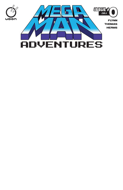 MEGA MAN ADVENTURES #0 (ONE SHOT) CVR D BLANK SKETCH VAR