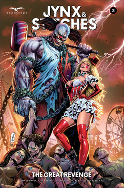 JYNX AND STITCHES GREAT REVENGE #3 (OF 3) CVR A HAKAN AYDIN
