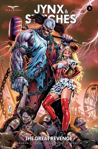 JYNX AND STITCHES GREAT REVENGE #3 (OF 3) CVR A HAKAN AYDIN