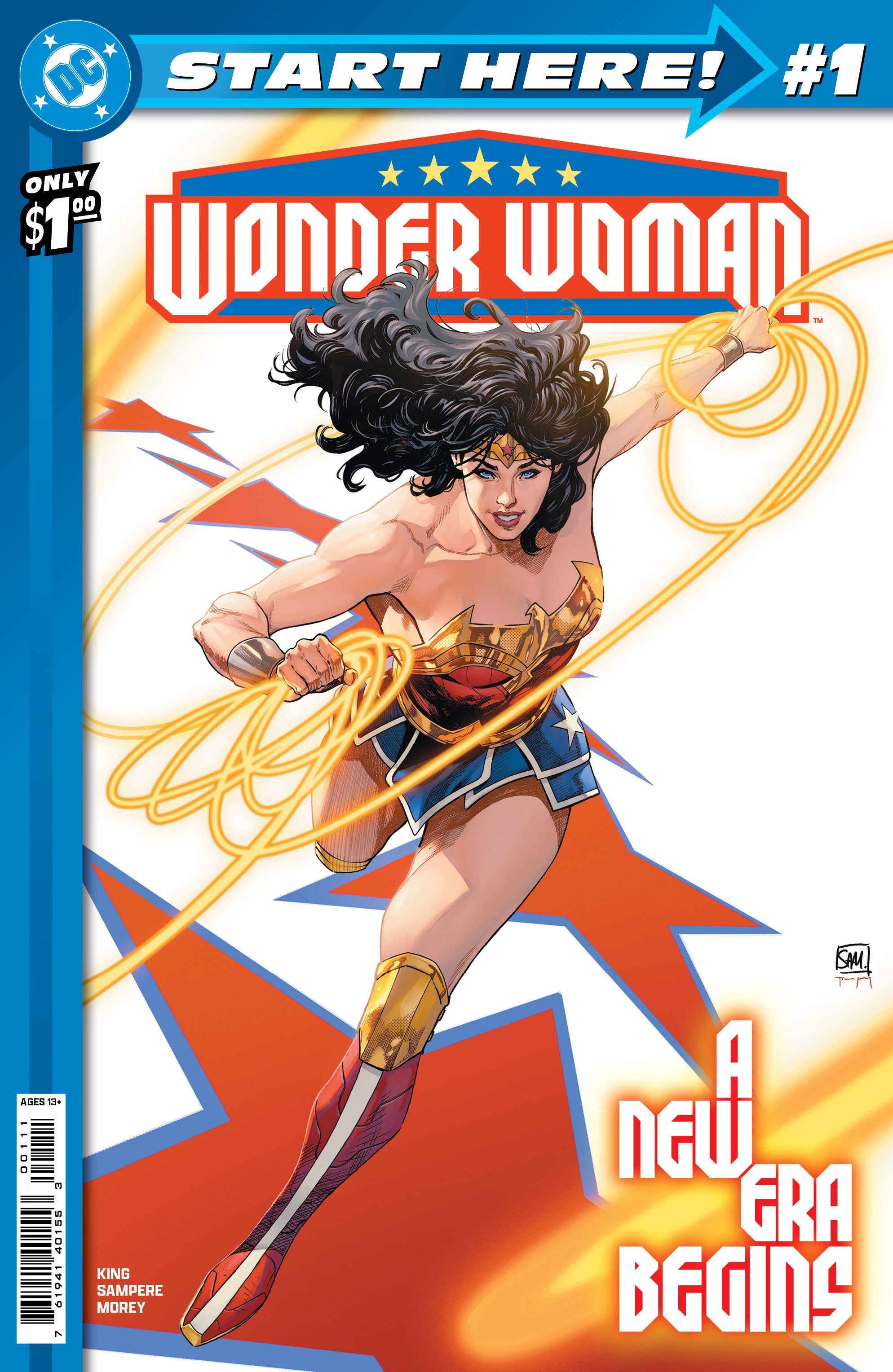 DC START HERE - WONDER WOMAN #1