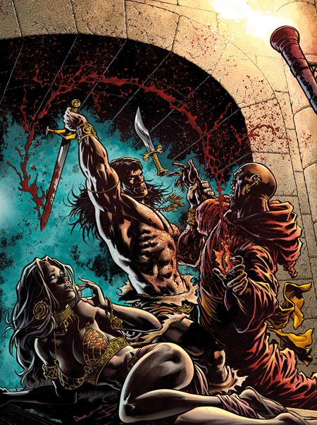 SAVAGE SWORD OF CONAN REFORGED #8 CVR C IAN CHURCHILL VIRGIN CARDSTOCK VAR