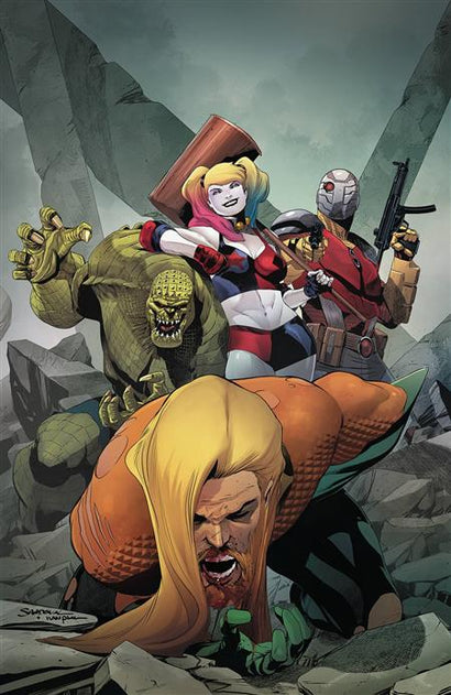 AQUAMAN SUICIDE SQUAD SINK ATLANTIS TRADE PAPERBACK