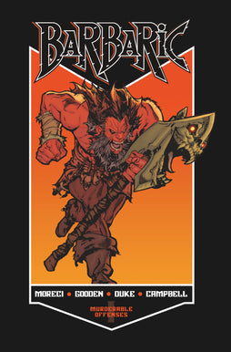 BARBARIC TRADE PAPERBACK VOL 1 MURDERABLE OFFENSES DM EXC CVR