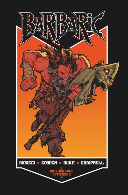 BARBARIC TRADE PAPERBACK VOL 1 MURDERABLE OFFENSES DM EXC CVR