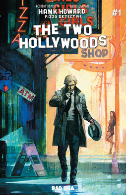 HANK HOWARD, PIZZA DETECTIVE: THE TWO HOLLYWOODS #1 COVER A ALEX MALEEV VARIANT