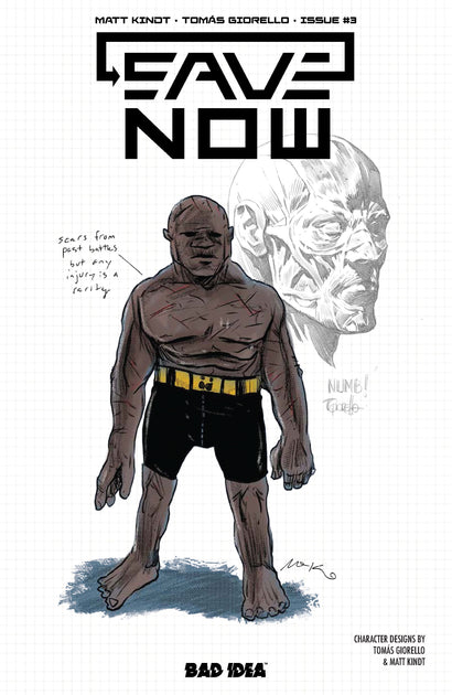 SAVE NOW #3 COVER B MATT KINDT TOMAS GIORELLO VARIANT