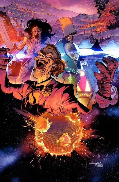 DC K.O. #3 COVER A JAVIER FERNANDEZ ACETATE