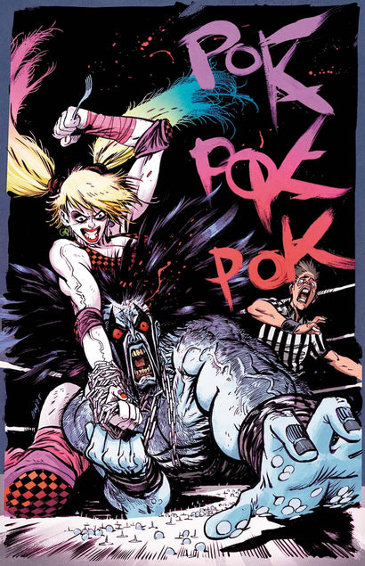 DC K.O. #3 COVER B DANIEL WARREN JOHNSON CARD STOCK VARIANT