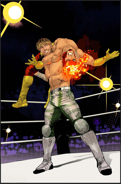 DC K.O. #3 COVER I DAN MORA AEW CAMEO CARD STOCK VARIANT