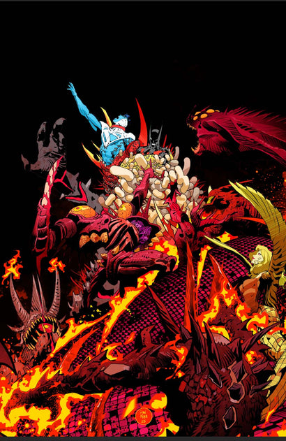 JUSTICE LEAGUE UNLIMITED #15 COVER A DAN MORA (DC K.O.)