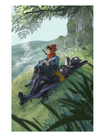 BATGIRL #15 COVER A REIKO MURAKAMI