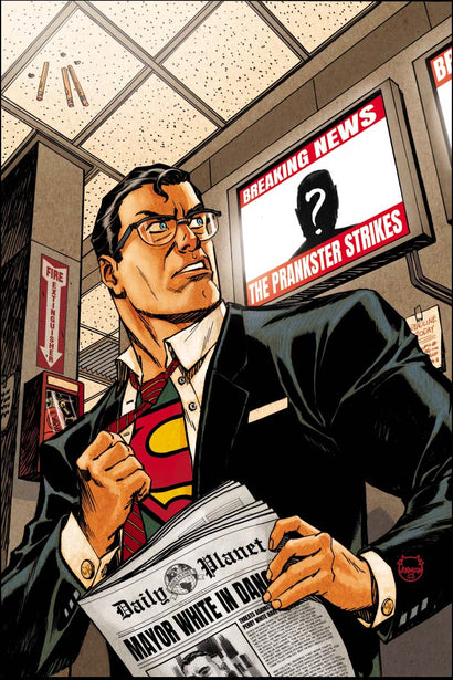 SUPERMAN UNLIMITED #9 COVER A DAVE JOHNSON