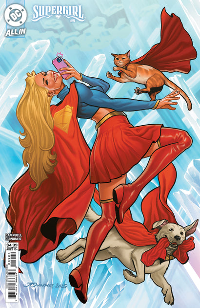 SUPERGIRL #9 COVER C JOE QUINONES CARD STOCK VARIANT