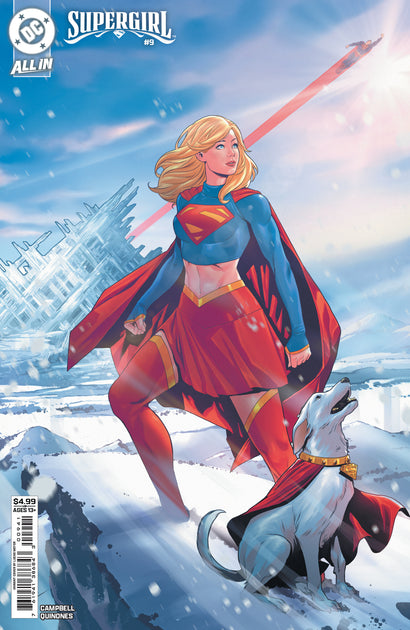 SUPERGIRL #9 COVER D LUCAS MEYER CARD STOCK VARIANT