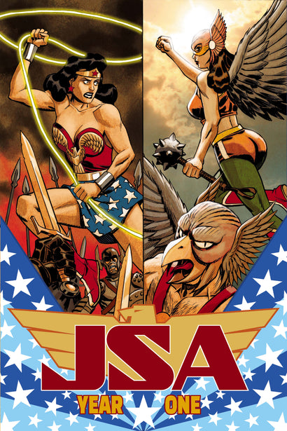 JSA #15 COVER A DAVE JOHNSON