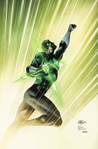 GREEN LANTERN #31 COVER C EDDY BARROWS & EBER FERREIRA CARD STOCK VARIANT
