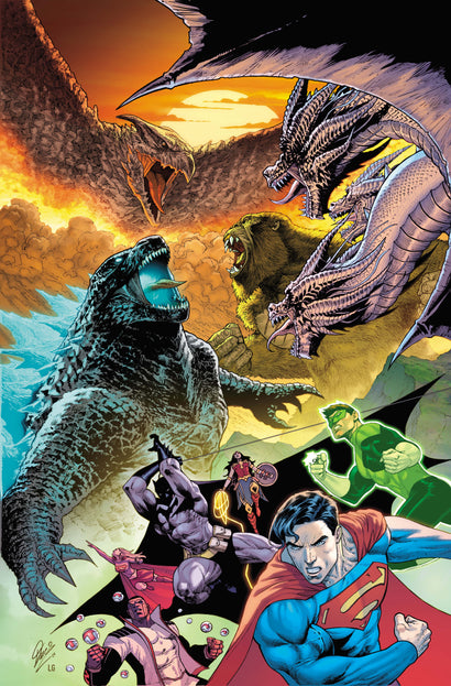 JUSTICE LEAGUE VS GODZILLA VS KONG 2 #7 COVER A CHRISTIAN DUCE