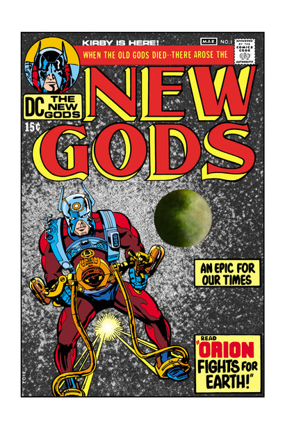 NEW GODS #1 FACSIMILE EDITION COVER A JACK KIRBY