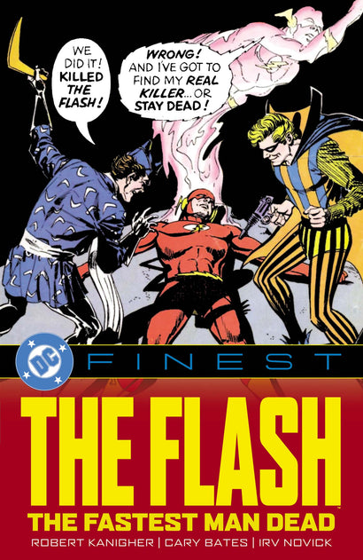 DC FINEST THE FLASH THE FASTEST MAN DEAD TRADE PAPERBACK