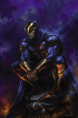 BLUE FALCON & DYNOMUTT #5 COVER E LUCIO PARRILLO METAL VIRGIN COVER VARIANT