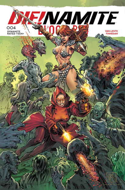 DIENAMITE BLOOD RED #4 COVER B ROBERTO MELI VARIANT