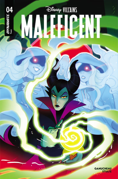 DISNEY VILLAINS MALEFICENT #4 COVER A PAULINA GANUCHEAU
