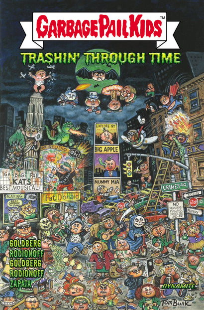 GARBAGE PAIL KIDS TRASHIN THROUGH TIME HARDCOVER