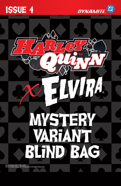 HARLEY QUINN X ELVIRA #4 COVER E BLIND BAG VARIANT