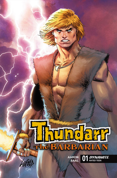THUNDARR THE BARBARIAN #1 COVER E ROB LIEFELD VARIANT